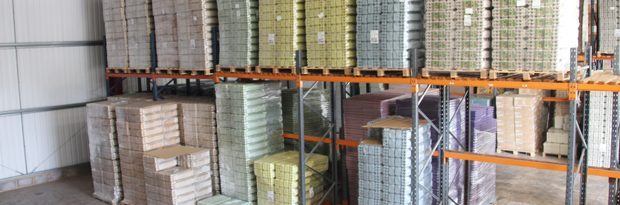 Kpack warehouse stocking egg boxes, packaging, cases and cartons